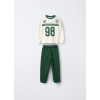 4657122 JOGGING 2 CO BIANCO/VERDE