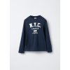 4657004 TSH LS 1 COL NAVY BLAZER