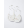 4653719 2PK BIBS INT OFF WHITE  T.U.