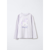 4655856 T-SHIRT L/S LAVENDER BLU