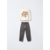 4657128 JOGGING 2 CO GRIGIO/BIANC