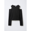 4665607 T-SHIRT RIB BLACK BEAUTY