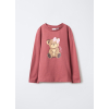 4716787 T-SHIRT L/S DARK RED