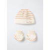 4653880 SET HAT+SHOE EGRET T.U.