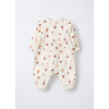 4654089 ROMPER FLEEC OFF WHITE