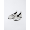 4669652 GIRL SHOES SILVER GRAY
