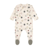 Бебешки гащеризон Lassig Cosy Color Wear с копчета, 0-6 месеца