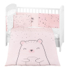 Бебешки спален комплект Kikka Boo Bear with me 6 части 70/140