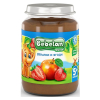 Бебешко пюре Bebelan Ovko Ябълки и ягоди 5+м. 190 g