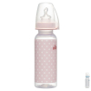 Бебешко шише за хранене NIP Trendy, Flow M, 250 мл, 6 месеца +
