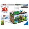 3D пъзел Ravensburger Minecraft Кутия за съхранение, 216 ч.