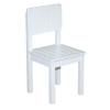 Детски дървен стол Roba White 