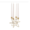 Свещник от медицинска стомана Widdop Bingham Celestial Gold Star