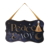 Дървена висяща декорация Widdop Bingham Peace and Joy