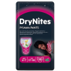  Бебешки пелени гащички HUGGIES DryNites, 4-7 г., 17-30 кг, 10 бр., Момиче