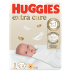 Бебешки пелени HUGGIES Extra Care 1 2-5 кг 26 бр.