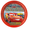 Хартиени чинии Procos CARS 3 8 бр. 23 см