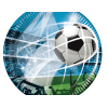 Хартиени чинийки Procos SOCCER FANS 8 бр.20 см 