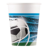 Пластмасови чаши за рожден ден Procos SOCCER FANS 8 бр. 200 ml