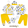 Бебешки комплект за изписване Ciccim Baby, 7 части, 0-3., Слънце 4692 