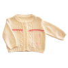 Жилетка Bebetto TR026E (Striped/Girl) Екрю размер 9м