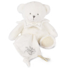 Плюшено мече за гушкане Doudou с кърпа 30 см, DC4344