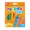 Маслени пастели CARIOCA Baby, 8 цвята