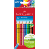 Акварелни моливи Faber-Castell Grip 12 цвята