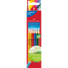 Акварелни моливи Faber-Castell Grip 6 цвята