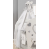 Балдахин със стойка Italbaby DOLCI COCCOLE White/Grey