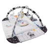 Бебешка активна гимнастика 4в1 Azaria Happy Space Play Gym,с 20 топки, двулицева