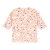 Бебешка блуза Lassig Cozy Colors, Dots powder pink, с дълъг ръкав