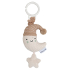 Бебешка играчка за количка и столче Baby's Only Heaven Moon Clay, вибрираща
