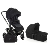 Бебешка количка 2в1 Jane Crosslight Pro Silver Shadow + Micro Pro 2, Cold Black