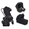 Бебешка количка 3в1 Jane Crosslight Silver Shadow + Sweet + Koos iSize R1
