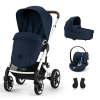 Бебешка количка 4 в 1 Cybex Talos S Lux Ocean Blue 1.188,48 €/2 324,46 лв.