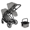 Бебешка количка за близнаци Hauck Grow N Care Twin Set, Dark Grey