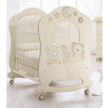 Бебешка кошара Italbaby HAPPY FAMILY Oblò Ivory