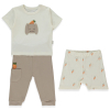 Бебешка пижама Bebetto Baby Carrots, 3ч., 3-24 м., F1476