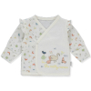 Бебешка жилетка Bebetto HAPPY GARDEN, Екрю, 0-3 м, T3401