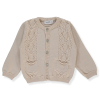 Бебешка жилетка Bebetto Tricot., плетена, 0-12 м, TR345