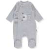 Бебешки гащеризон Bebetto Little Teddy Bear, плюшен, 1-9м., K4587