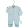 Бебешки гащеризон Ciccim Baby, Зелен, с копчета, 1-6 месеца U4792