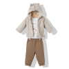 Бебешки комплект Bebetto Bear Friend 3 части, 3-36 м., K3599