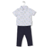 Бебешки комплект Bebetto Butik Тъмносин, 2 ч., 6-36м., K3957