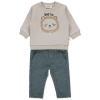 Бебешки комплект Bebetto Chic Day, Бежов, 2 ч., 6-36м., K4633