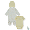 Бебешки комплект Bebetto Happy Sheep, 3 ч. 0-6 м., Z949