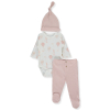 Бебешки комплект Bebetto Organic Born With Love, 3ч., 0-6 м., T4034