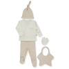 Бебешки комплект Bebetto Organic Born With Love, 5ч., 1-3 м., Z1084