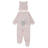 Бебешки комплект Bebetto Organic Sleepy Sheepy, 3ч., 0-3 м., Z1072